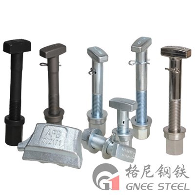 Dugmad Glava ovalnog vrata Tračni vijak