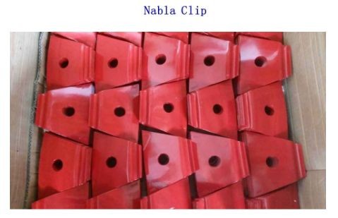 Nabla Clamp Railroad Fastening System