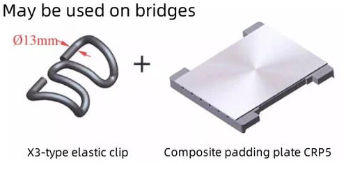 rail elastic pad rail elastic pad